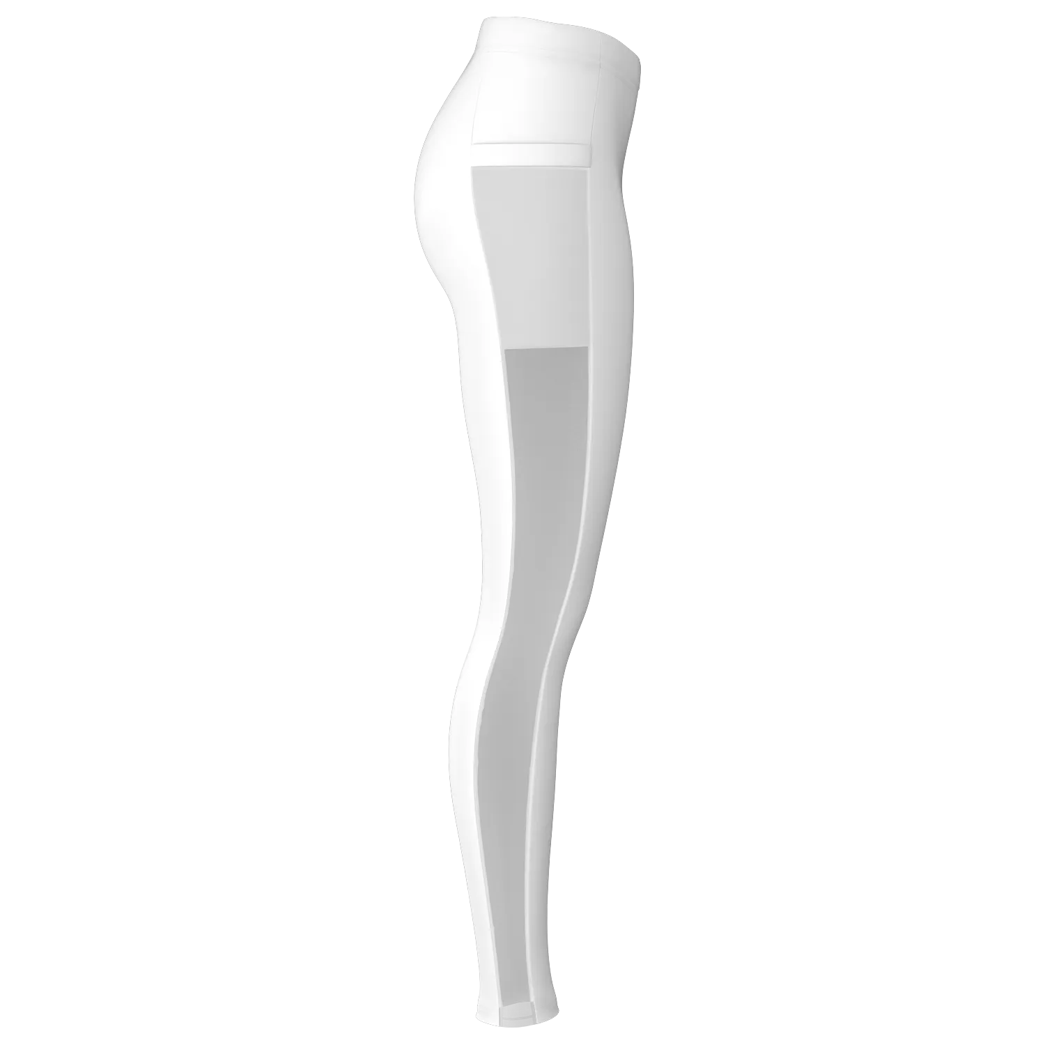 Athletic Apparatus White BL V1 Mesh Pocket Legging