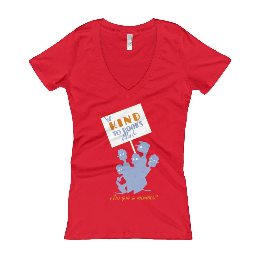 Be Kind To Books Club Women's T-shirt