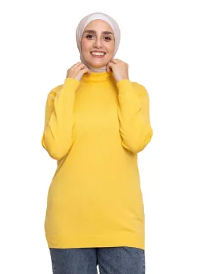 Cyber Yellow High Cool Pullover