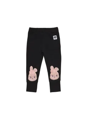 Huxbaby Fur Bunny Knee Leggings