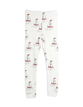 Mini Rodini Sailing Boats AOP Leggings