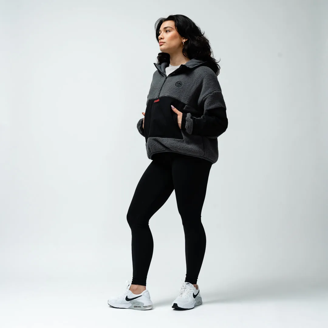Ottawa Charge Adult Royalty Sherpa Half Zip Jacket
