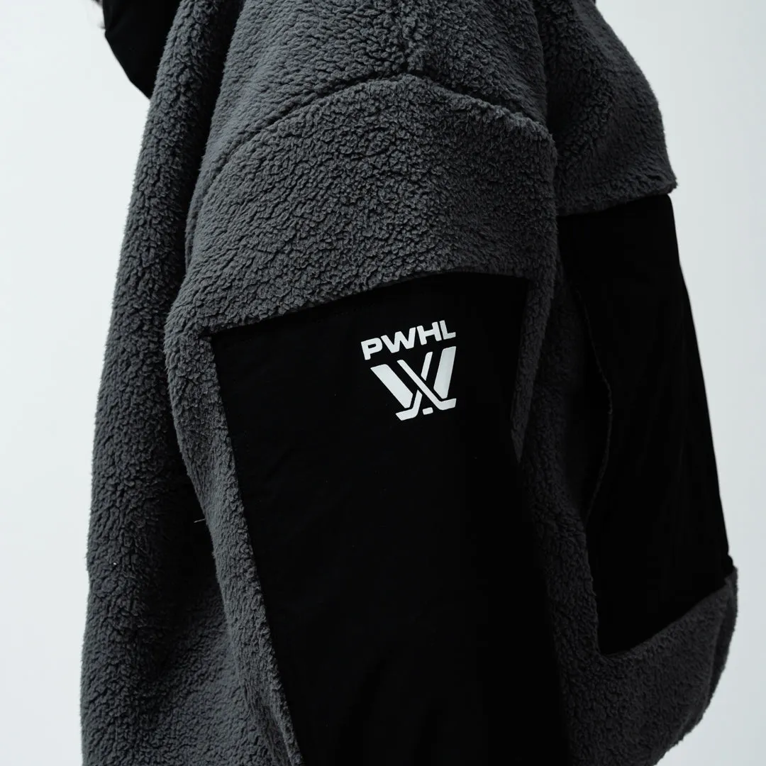 Ottawa Charge Adult Royalty Sherpa Half Zip Jacket