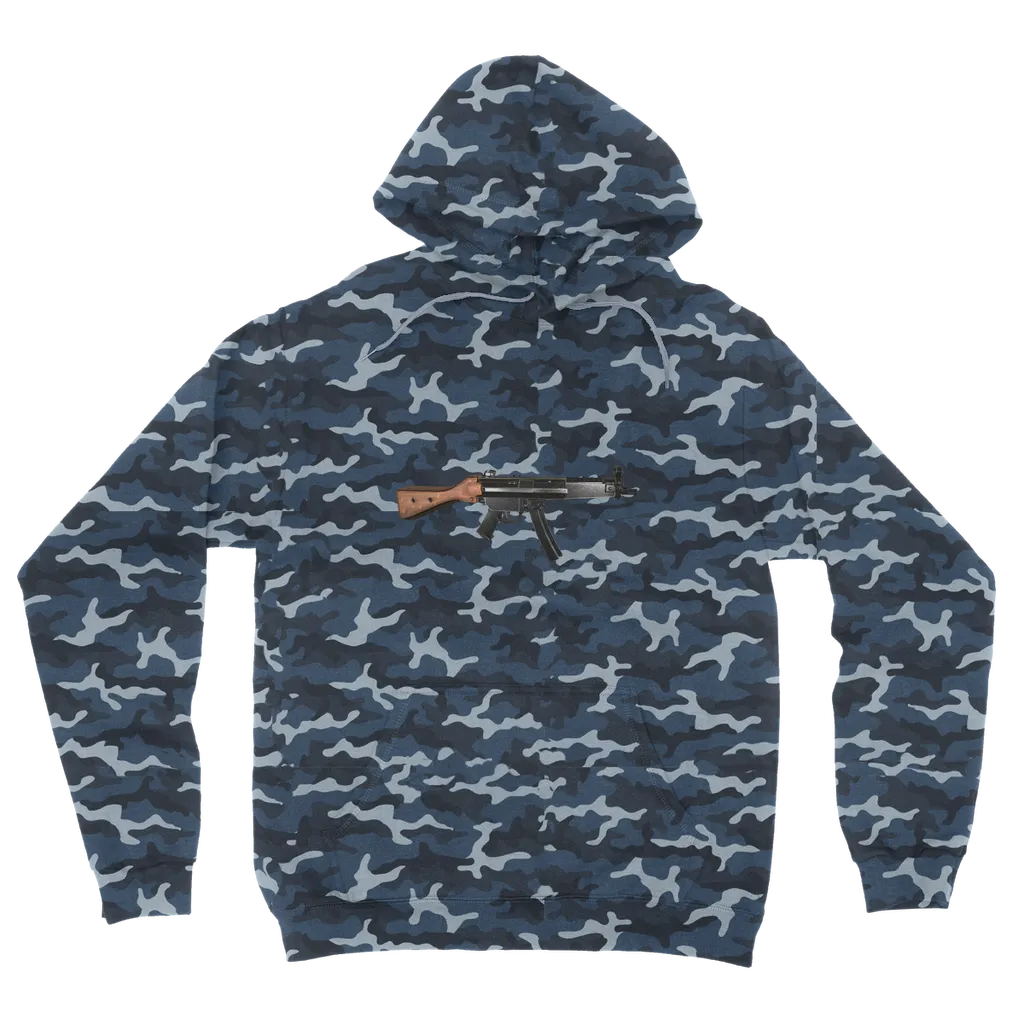 Rifle Camouflage Adult Hoodie