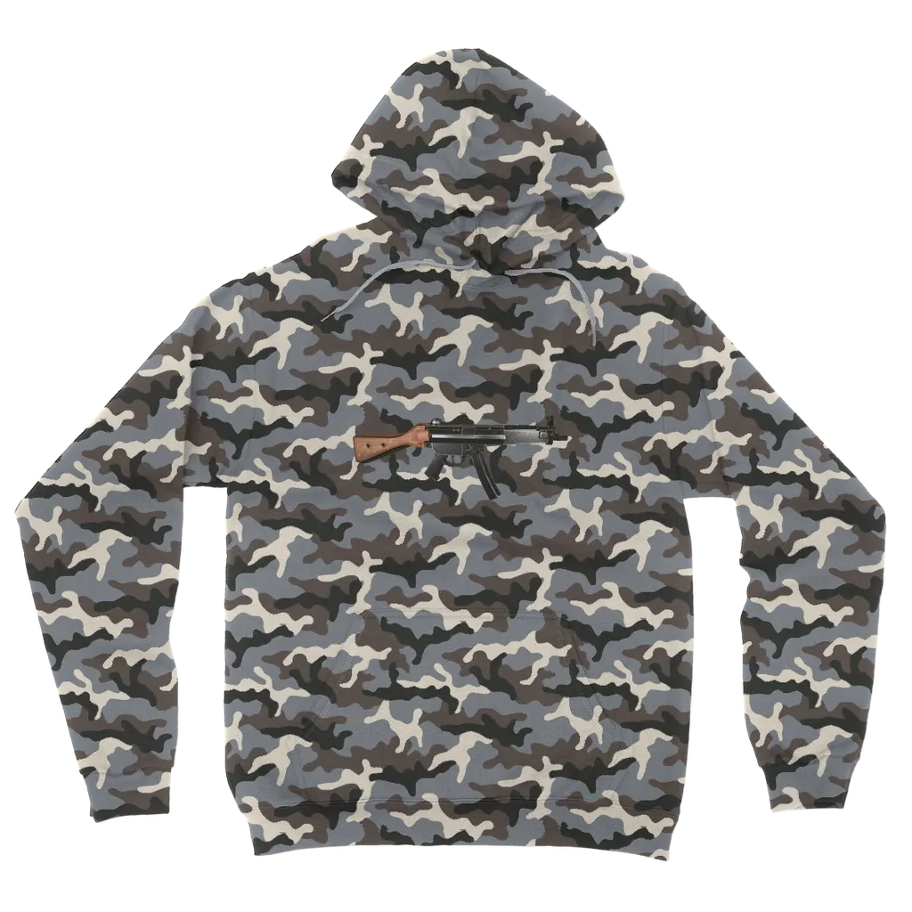 Rifle Camouflage Adult Hoodie