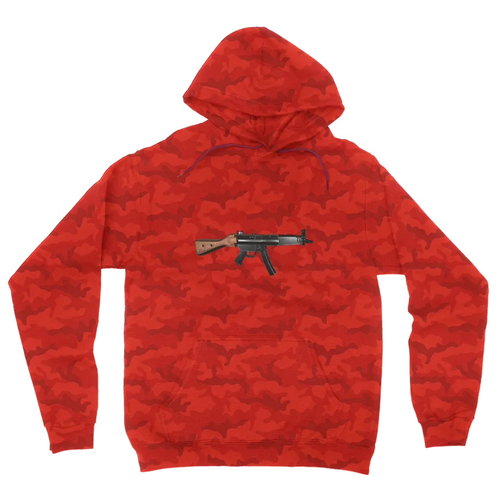 Rifle Camouflage Adult Hoodie