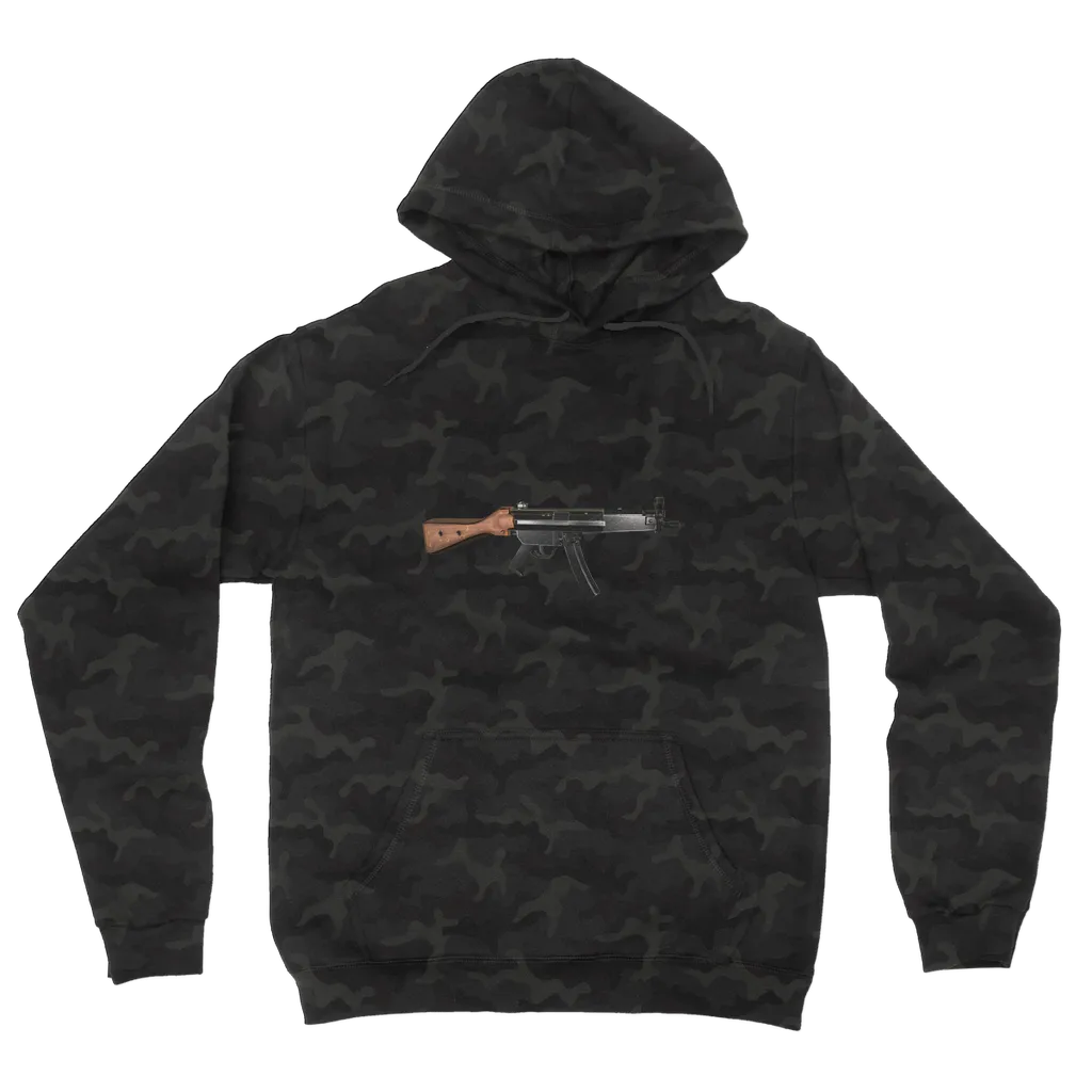 Rifle Camouflage Adult Hoodie
