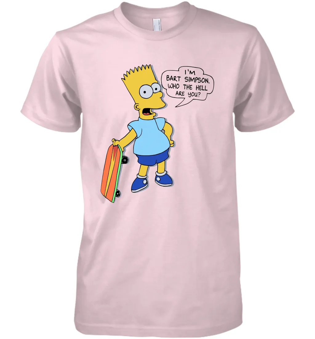 The Great Bart Simpson Who The Hell Are You School Ban of 1990 Shirt Men's Premium T-Shirt